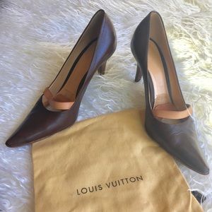 Louis Vuitton Brown Pumps - Size 7